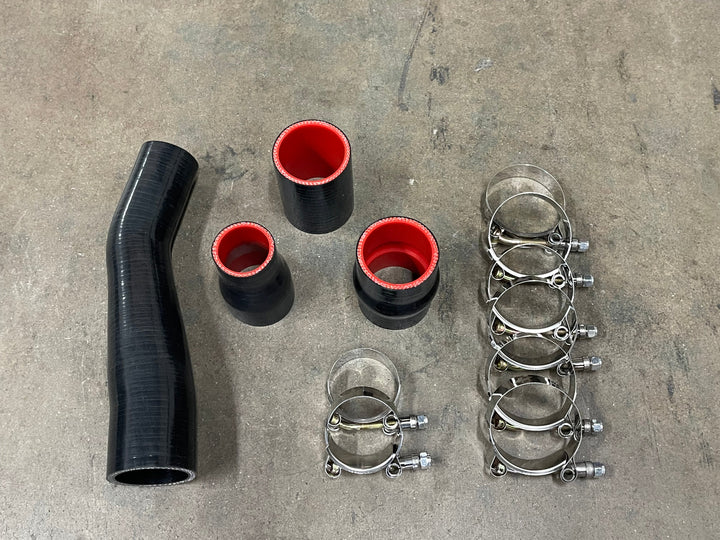 Hot pipe upgrade kit components and hoses